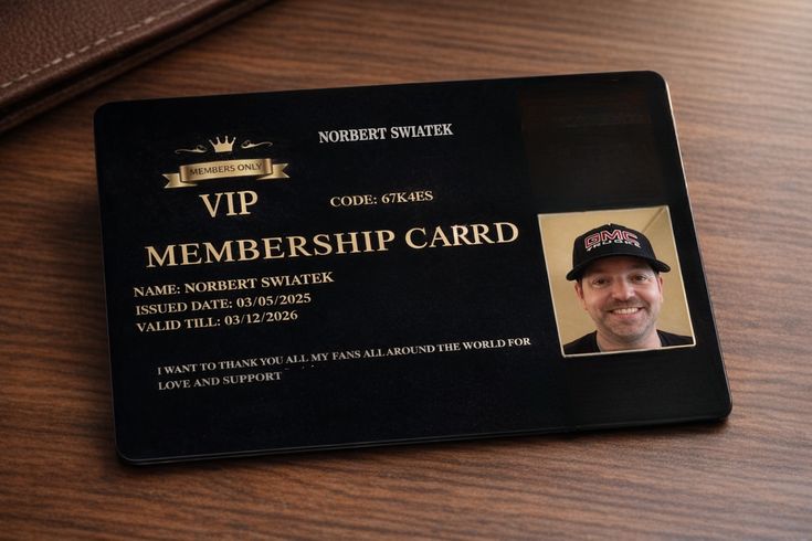 membership card