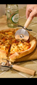Stainless Steel Pizza Roller, Pizza Cutter Wheel, Easily Roll Out Perfect Pizza, Kitchen & Dining Tool, Italian Pizza Gadget, Durable Material, Pizza Baking Tool