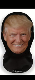 1pc Face Mesh Mask, Funny Mask, Realistic Trump Role-playing Adult Prank Mask, Harris Mask