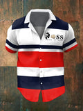 Men's Contrast Color Casual Shirt